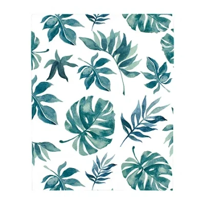Nojo Tropical Crib Sheet In Green
