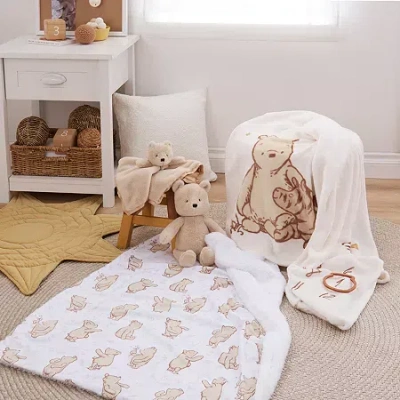 Nojo Winnie The Pooh Baby Blanket In Multi