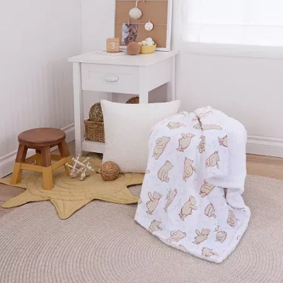 Nojo Winnie The Pooh Baby Blanket In Multi