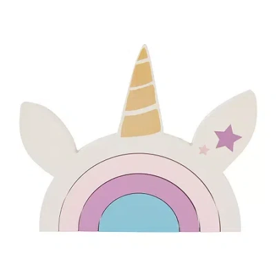 Nojo Wood Wall Art In White