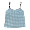 Nokaya Blue The Lady Silk Camisole Cooling Spray In Blue