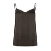 Nokaya Brown Silk Camisole The Lady In Brown