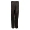 Nokaya Brown Silk Pants The Lady In Brown
