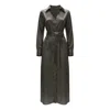 Nokaya Brown Silk Shirt Dress The Lady In Brown