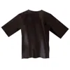 Nokaya Brown Silk T-shirt The Lady In Brown