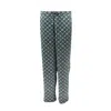 Nokaya Women's Black Crystal Neo Geo Silk Pyjama Pants In Black