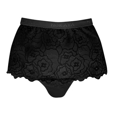 Nokaya Women's Born In Ukraine High Waist Briefs - Black