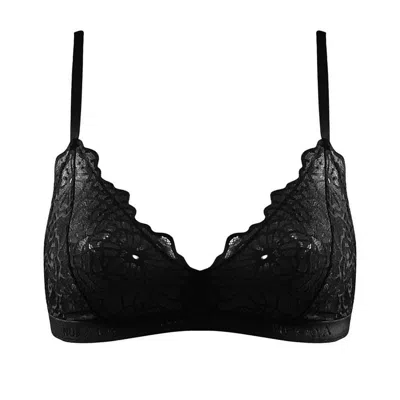 Nokaya Women's Born In Ukraine Image Bralette - Black