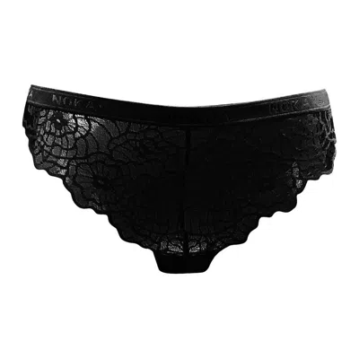 Nokaya Women's Born In Ukraine Lace Bikini - Black