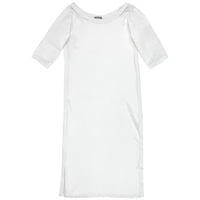 Nokaya Women's Daring Net Dress - White