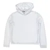 Nokaya Women's Daring Net Hoodie - White In White