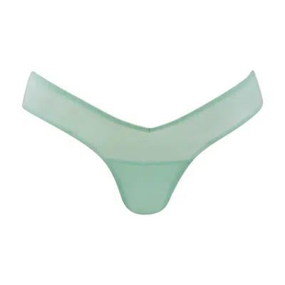 Nokaya Women's Green I.d. Line V-thong Mintcream