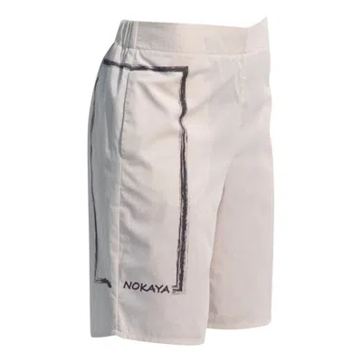 Nokaya Women's Inner Matters Organic Cotton Shorts - Neutrals In Metallic