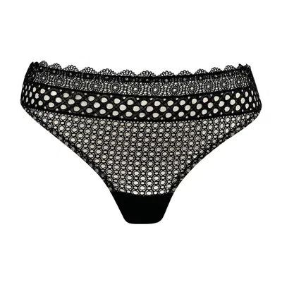 Nokaya Women's Sci-fi Thong - Black