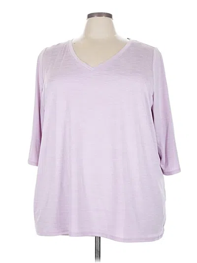 Pre-owned Nola 3/4 Sleeve T-shirt In Purple