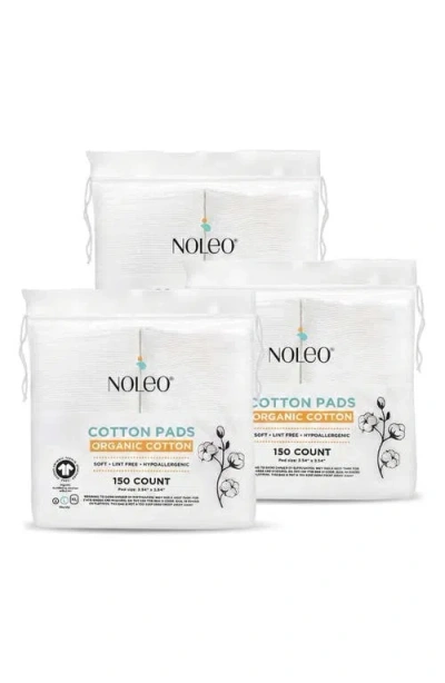 Noleo Kids'  450-pack Large Organic Cotton Pads In White