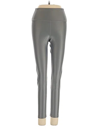 Pre-owned Noli Active Pants In Silver