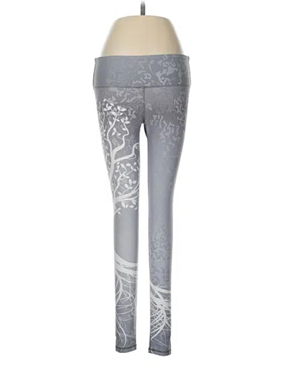 Pre-owned Noli Active Pants In Silver