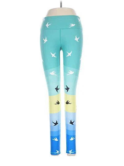 Pre-owned Noli Leggings In Blue