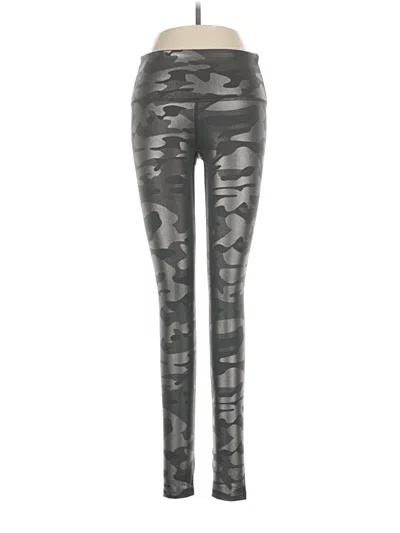 Pre-owned Noli Leggings In Silver