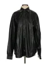 Noli Long Sleeve Button Down Shirt In Black