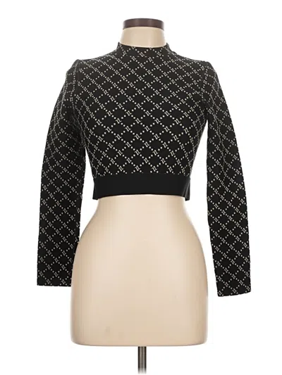 Pre-owned Noli Long Sleeve Turtleneck In Black