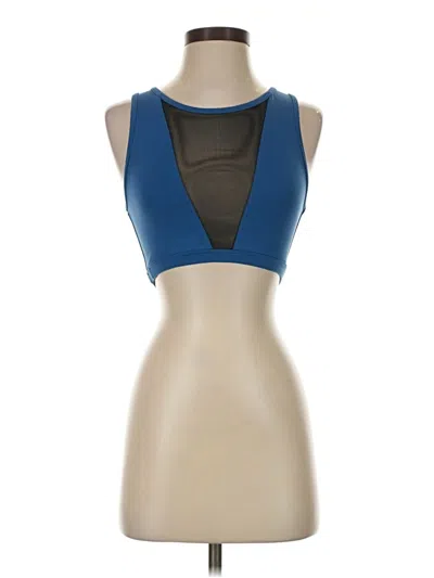 Pre-owned Noli Sports Bra In Blue
