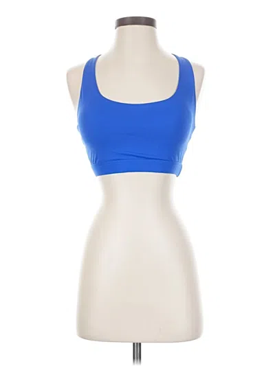 Pre-owned Noli Tank Top Blue Halter Neckline Tops