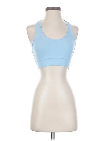 Pre-owned Noli Tank Top Blue Halter Neckline Tops