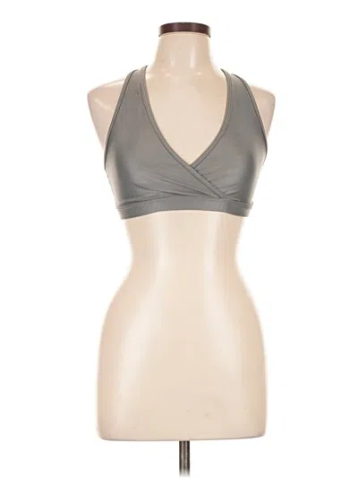 Pre-owned Noli Tank Top Gray Halter Neckline Tops