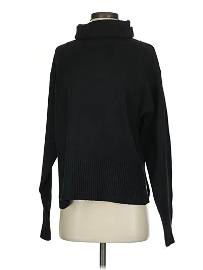 Pre-owned Noli Turtleneck Sweater In Black