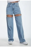 Noli Yoga Ivanka Crystal Jean In Medium Blue