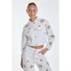 Noli Yoga Kaia Pearl Jean Jacket In White