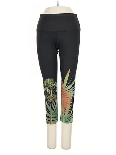 Pre-owned Noli Yoga Pants In Black