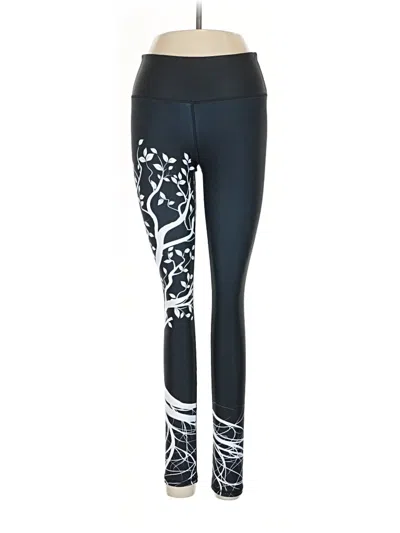Pre-owned Noli Yoga Pants In Black