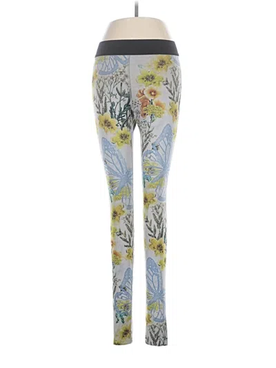 Pre-owned Noli Yoga Pants In Blue