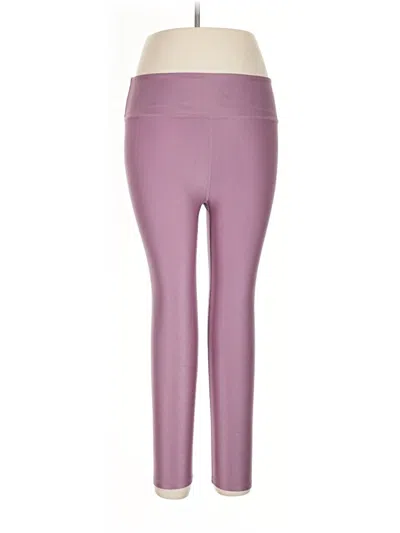 Pre-owned Noli Yoga Pants In Purple