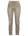 Nolita Woman Jeans Sand Size 30 Cotton, Elastane In Beige