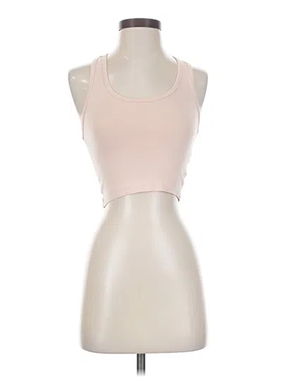 Pre-owned Nollie Tank Top Pink Halter Neckline Tops