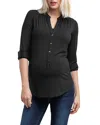 Nom Maternity Women's Amelie Knit Transitional Top In Black