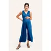 Nom Maternity Francesca Jumpsuit In Blue