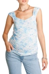 Nom Maternity Lola Floral Print Tank Top In Floral