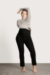 Nom Maternity London Pant 4 Way Stretch In Black
