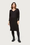 Nom Maternity Quinn Maternity Dress In Black