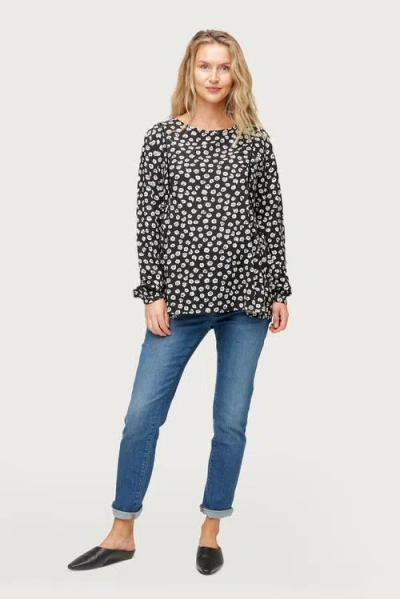 Nom Maternity Stella Top In Blue
