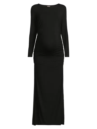 Nom Maternity Women's Curve Maxi Dress In Multi