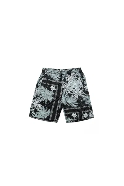 Noma T.d. Bandana Print Summer Shorts In Multi
