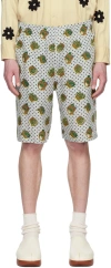 Noma T.d. Gray Summer Shorts In Baskets - Gray