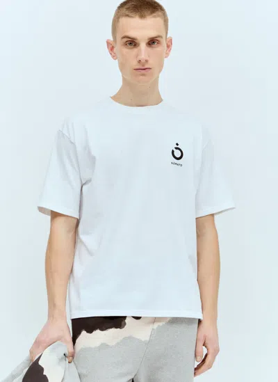 Noma T.d. Logo Print T-shirt In White