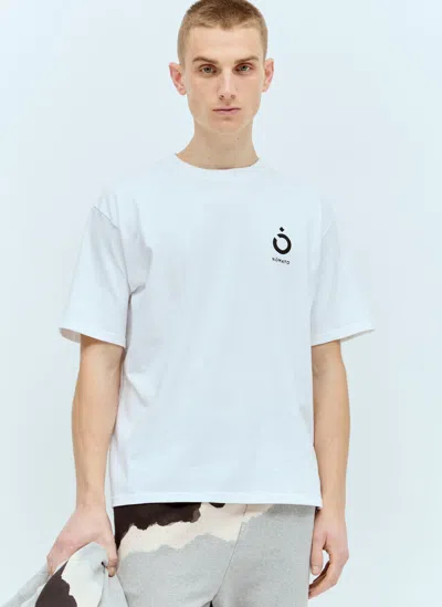 Noma T.d. Logo Print T-shirt In White